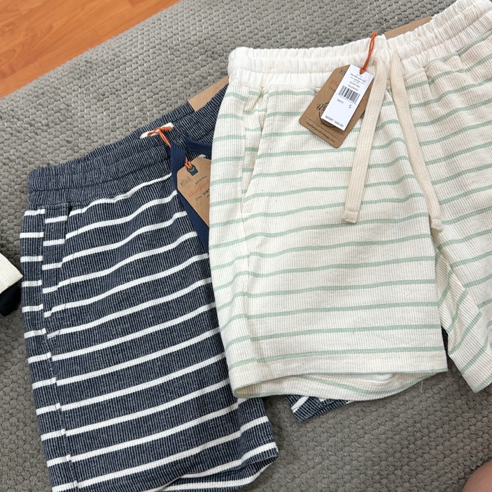 (2) Boys shorts size small 60$ each at the store